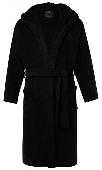 JP1880 Bathrobe Terry Black - Ondergoed & zwem - Grote Maten Ondergoed Heren
