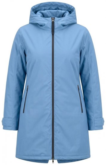 Ulla Popken 833341 Functioneel jack Grijsblauw - Jassen - Grote maten jassen voor dames