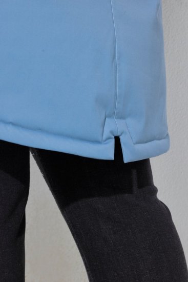 Ulla Popken 833341 Functioneel jack Grijsblauw - Jassen - Grote maten jassen voor dames
