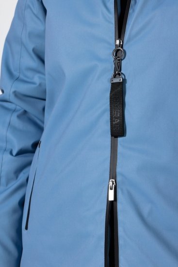 Ulla Popken 833341 Functioneel jack Grijsblauw - Jassen - Grote maten jassen voor dames