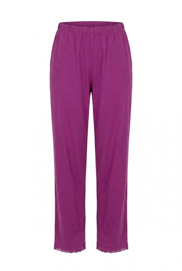 Ulla Popken 833660 Pyjama Violet - Pyjama's en Loungewear - 