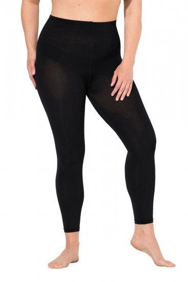 Ulla Popken 833806 Panty legging 200 den Zwart - Panty's & sokken - 