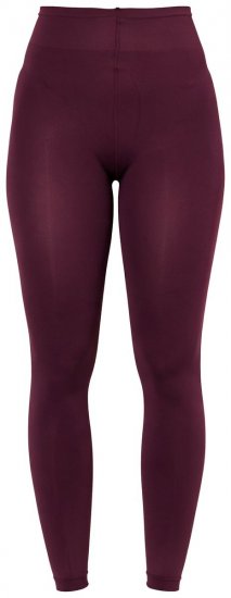 Ulla Popken 833806 Panty legging 200 den Wijnrood - Panty's & sokken -