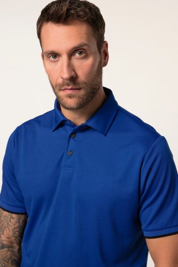 JP1880 Jay-Pi QuickDry Golf Polo Shirt Titanium Blue - Sportkleding & outdoor - Sport- & Outdoorkleding Heren Grote Maten