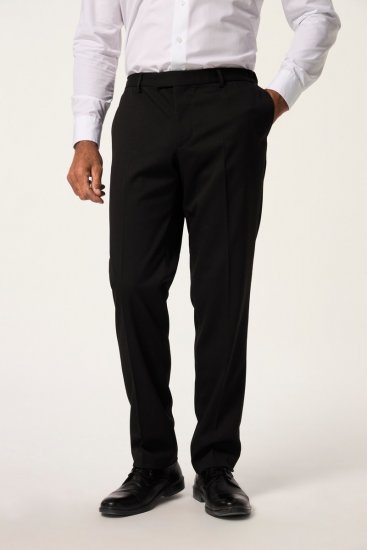JP1880 Flexnamic Business Suit Konan Black - Pakken - Grote Maten Kostuum Heren