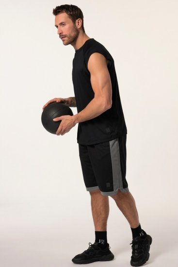 JP1880 Jay-Pi Bermuda QuickDry Mesh Fitness Shorts Black - Sportkleding & outdoor - Sport- & Outdoorkleding Heren Grote Maten