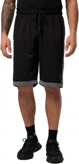 JP1880 Jay-Pi Bermuda QuickDry Mesh Fitness Shorts Black - Sportkleding & outdoor - Grote Maten Sportkleding Heren