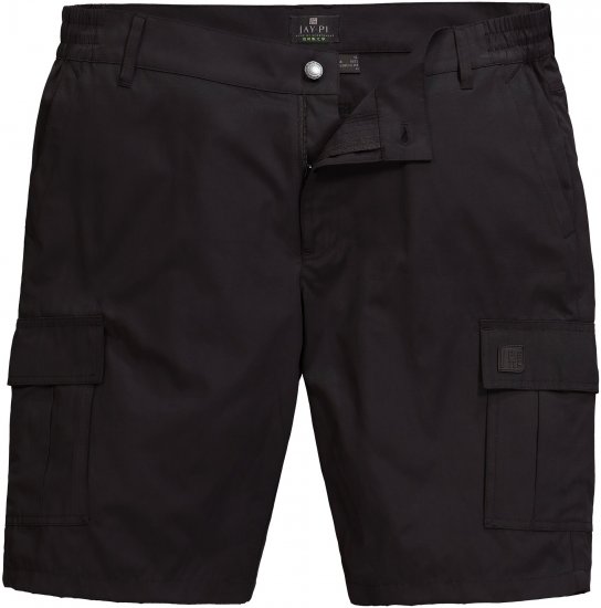 JP1880 Jay-Pi Bermuda QuickDry Cargo Shorts Black - Sportkleding & Outdoor - Grote Maten Sportkleding Heren