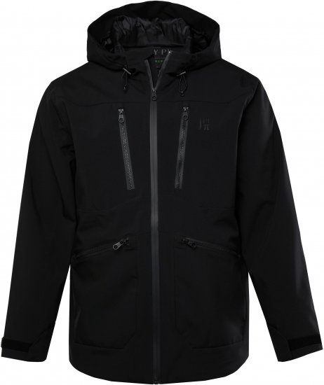 JP1880 Jay-Pi Functional Jacket Black - Sportkleding & outdoor - Grote Maten Sportkleding Heren