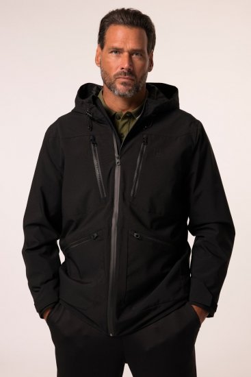Jay-Pi 834145 Waterdicht functionele jas Zwart - Sportkleding & outdoor - Sport- & Outdoorkleding Heren Grote Maten