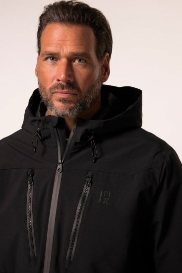 Jay-Pi 834145 Waterdicht functionele jas Zwart - Sportkleding & outdoor - Sport- & Outdoorkleding Heren Grote Maten
