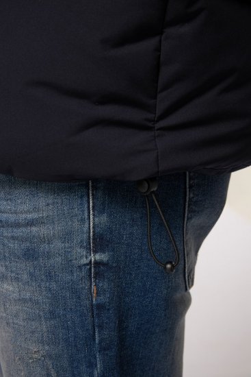 JP1880 834648 Bodywarmer gewatteerd met opstaande kraag Donkerblauw - Jassen - Grote Maten Herenjassen