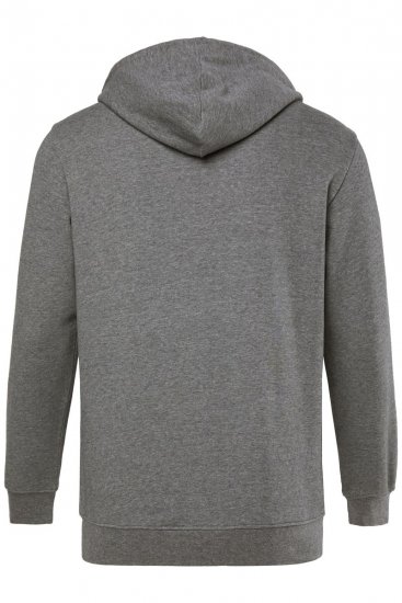 Men+ 851 Hoodie met rits Grijs gemêleerd - Sweaters & hoodies - Sweaters & Hoodies Grote Maten Heren