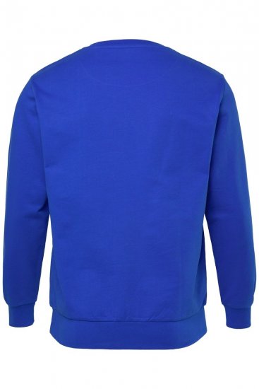 Men+ 865 Sweatshirt Kobaltblauw - Sweaters & hoodies - Sweaters & Hoodies Grote Maten Heren
