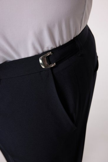 Men+ 065 Porto Kostuumbroek Donkerblauw - Pakken - Grote Maten Kostuum Heren