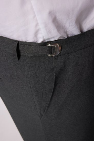 Men+ 065 Porto Kostuumbroek Grijs - Pakken - Grote Maten Kostuum Heren
