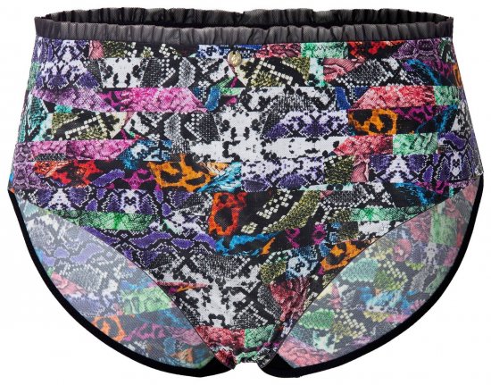 Ulla Popken 835633 Slips met dierenprint Meerkleurig - Slips - 