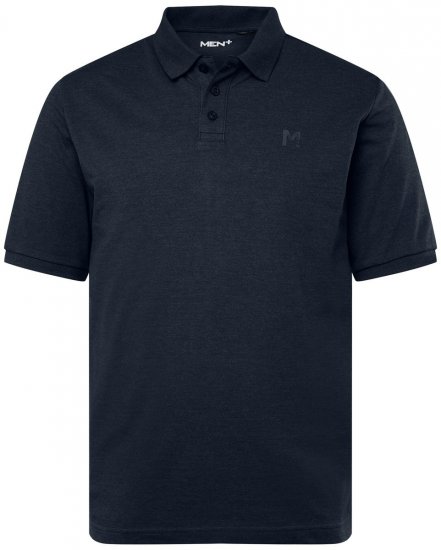 Men+ 256 Poloshirt Donkerblauw - Polo shirts - Grote Maten Poloshirts Heren