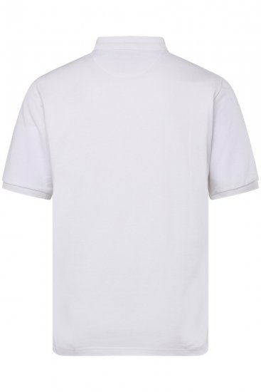 Men+ 256 Poloshirt Wit - Polo shirts - Grote Maten Poloshirts Heren