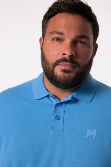 Men+ 256 Poloshirt Hemelsblauw - Polo shirts - Grote Maten Poloshirts Heren