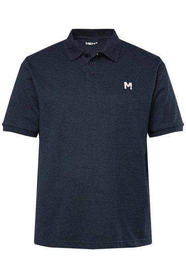 Men+ 258 Poloshirt Donkerblauw set van 2 - Polo shirts - Grote Maten Poloshirts Heren