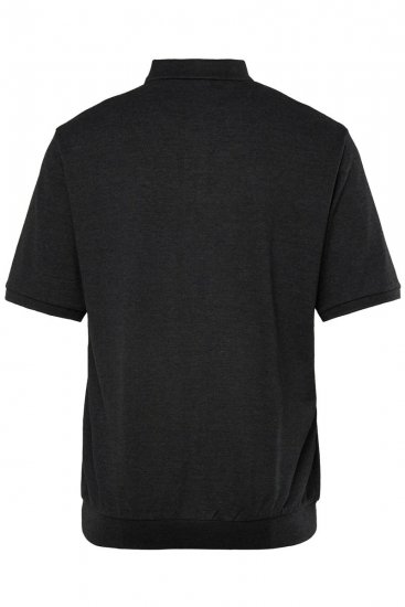 Men+ 264 Poloshirt bellyfit Zwart - Polo shirts - Grote Maten Poloshirts Heren
