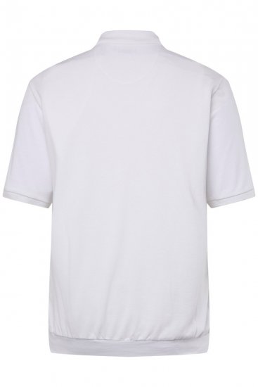 Men+ 264 Poloshirt bellyfit Wit - Polo shirts - Grote Maten Poloshirts Heren