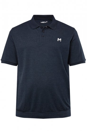 Men+ 266 Poloshirt bellyfit Donkerblauw set van 2 - Polo shirts - Grote Maten Poloshirts Heren