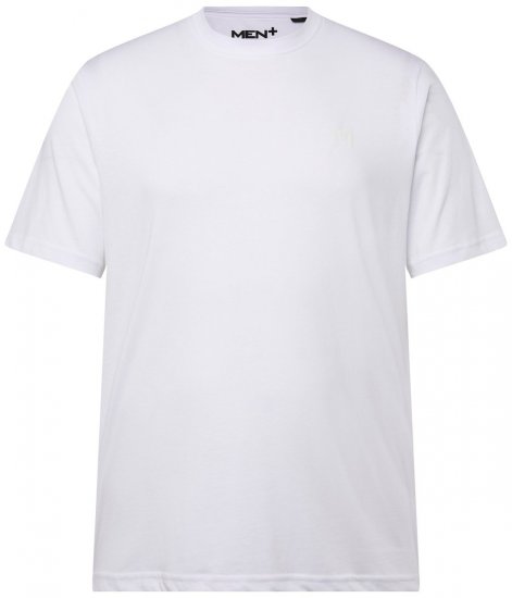 Men+ 276 T-shirt ronde hals Wit - T-shirts - Grote Maten T-shirts Heren