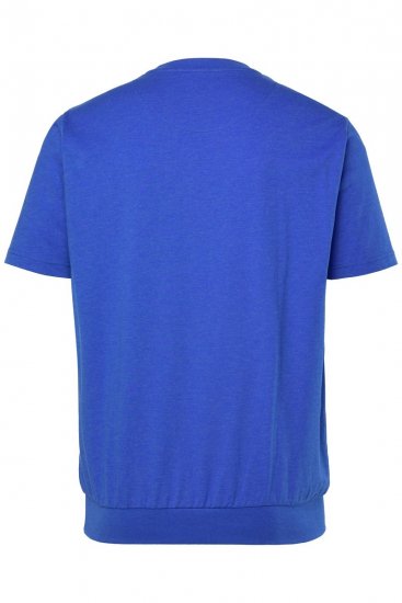 Men+ 308 T-shirt bellyfit Azuurblauw - T-shirts - Grote Maten T-shirts Heren