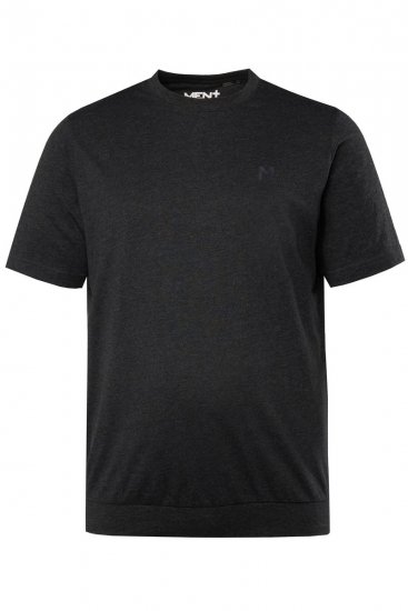 Men+ 311 T-shirt bellyfit Zwart set van 2 - T-shirts - Grote Maten T-shirts Heren