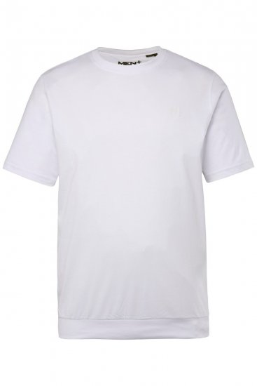 Men+ 311 T-shirt bellyfit Wit set van 2 - T-shirts - Grote Maten T-shirts Heren