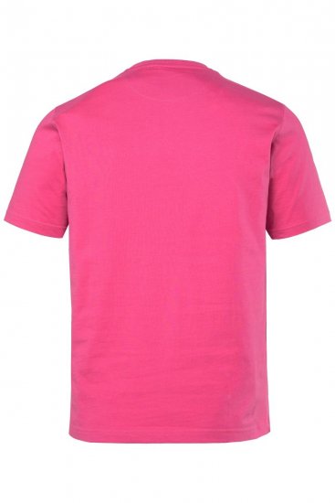 Men+ 424 T-shirt Trout Trophy Flamingoroze - T-shirts - Grote Maten T-shirts Heren