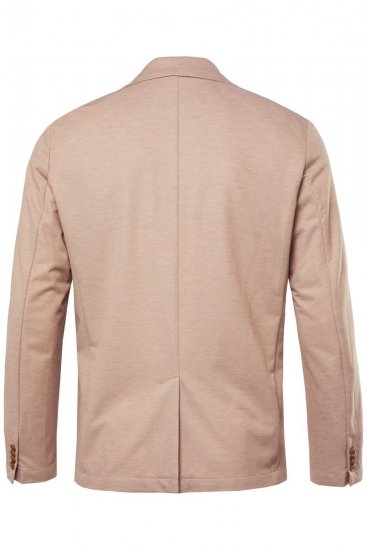 JP1880 836698 Colbert in stretchkwaliteit Beige - Pakken - Grote Maten Kostuum Heren