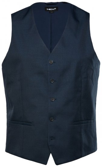 Men+ 710 Florenz Kostuumgilet Donkerblauw - Pakken - Grote Maten Kostuum Heren