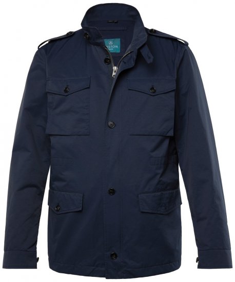 Boston Park 779 Fieldjack met opstaande kraag Donkerblauw - Jassen - Grote Maten Herenjassen