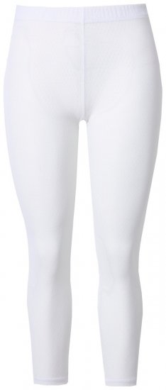 Ulla Popken 836800 Gestippelde panty legging Wit - Panty's & sokken - 