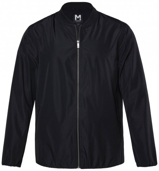 Men+ 823 Ultralicht bomberjack bellyfit Zwart - Jassen - Grote Maten Herenjassen
