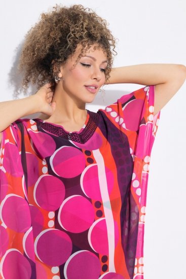 Ulla Popken 836864 Jurk Roze - Kaftans - 