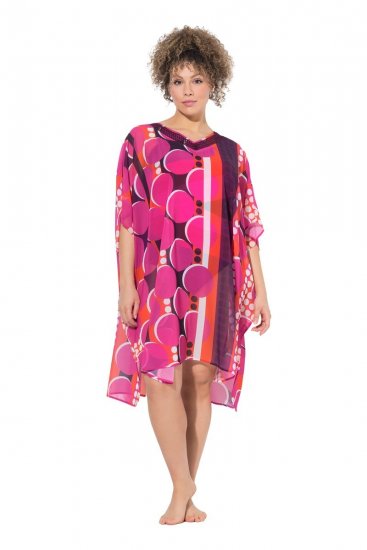 Ulla Popken 836864 Jurk Roze - Kaftans - 
