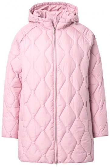 Ulla Popken 837208 Gewatteerd jack Oudroze - Jassen - Grote maten jassen voor dames