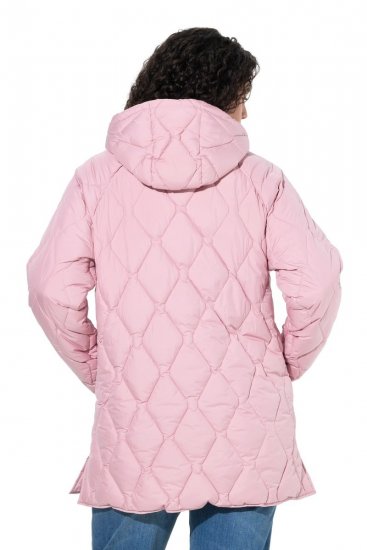 Ulla Popken 837208 Gewatteerd jack Oudroze - Jassen - Grote maten jassen voor dames