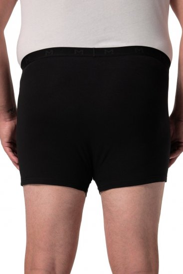 Men+ 678 Boxershorts bellyfit FLEXLASTIC® Zwart set van 2 - Ondergoed & zwem - Grote Maten Ondergoed Heren