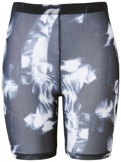 Ulla Popken 837679 Bedrukte anti-schuur shorts Donkerblauw - Anti-schuur shorts - 