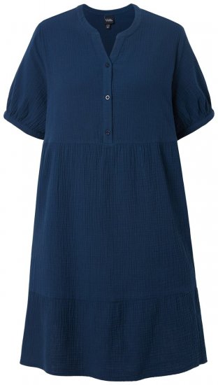 Ulla Popken 838567 Jurk met korte mouwen Meerkleurig - Midi jurken - Midi-jurken in grote maten