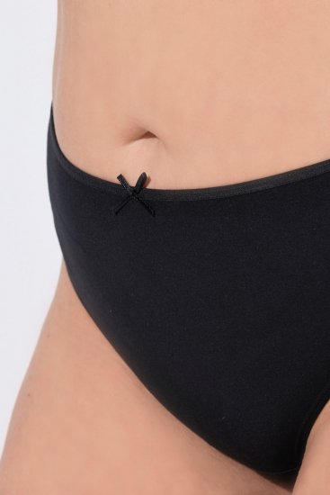 Ulla Popken 838637 Strings 3-pack Zwart - Slips - 