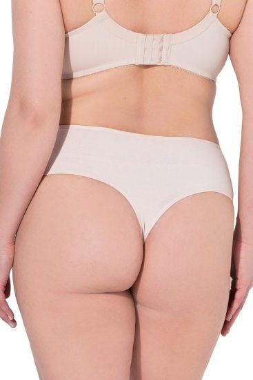 Ulla Popken 838637 Strings 3-pack Beige - Slips - 
