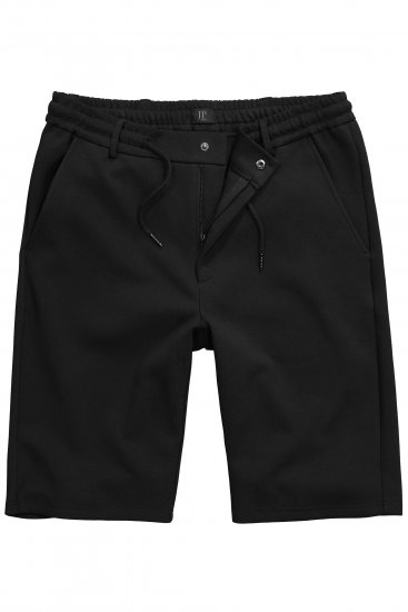 JP1880 Jersey Bermuda Chino Shorts Flexnamic Black - Shorts - Grote Maten Korte Broeken Heren