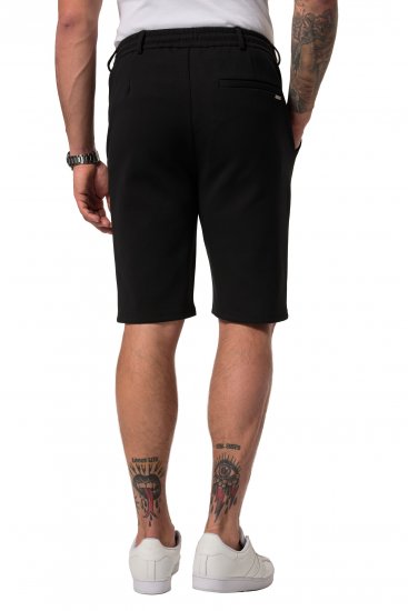 JP1880 Jersey Bermuda Chino Shorts Flexnamic Black - Shorts - Grote Maten Korte Broeken Heren