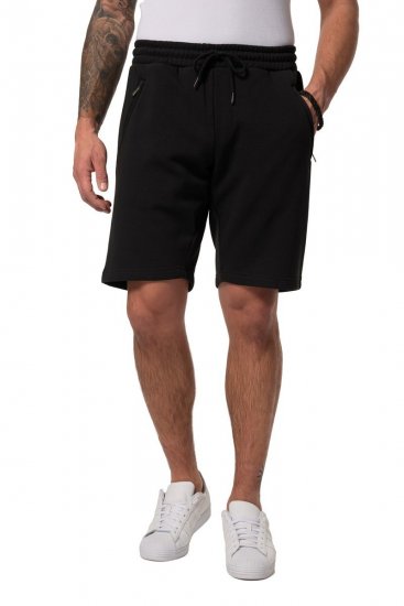 JP1880 Bermuda Sweatshorts Stomach Fit Black - Joggingbroeken & shorts - Joggingbroeken & Shorts Heren Grote Maten